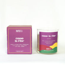 Load image into Gallery viewer, COMO LA FLOR CANDLE