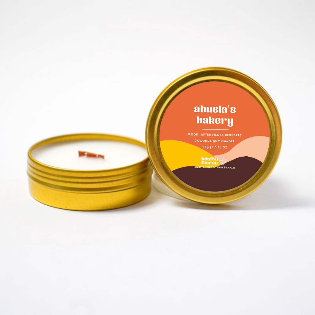 ABUELA'S BAKERY - MINI CANDLE TIN