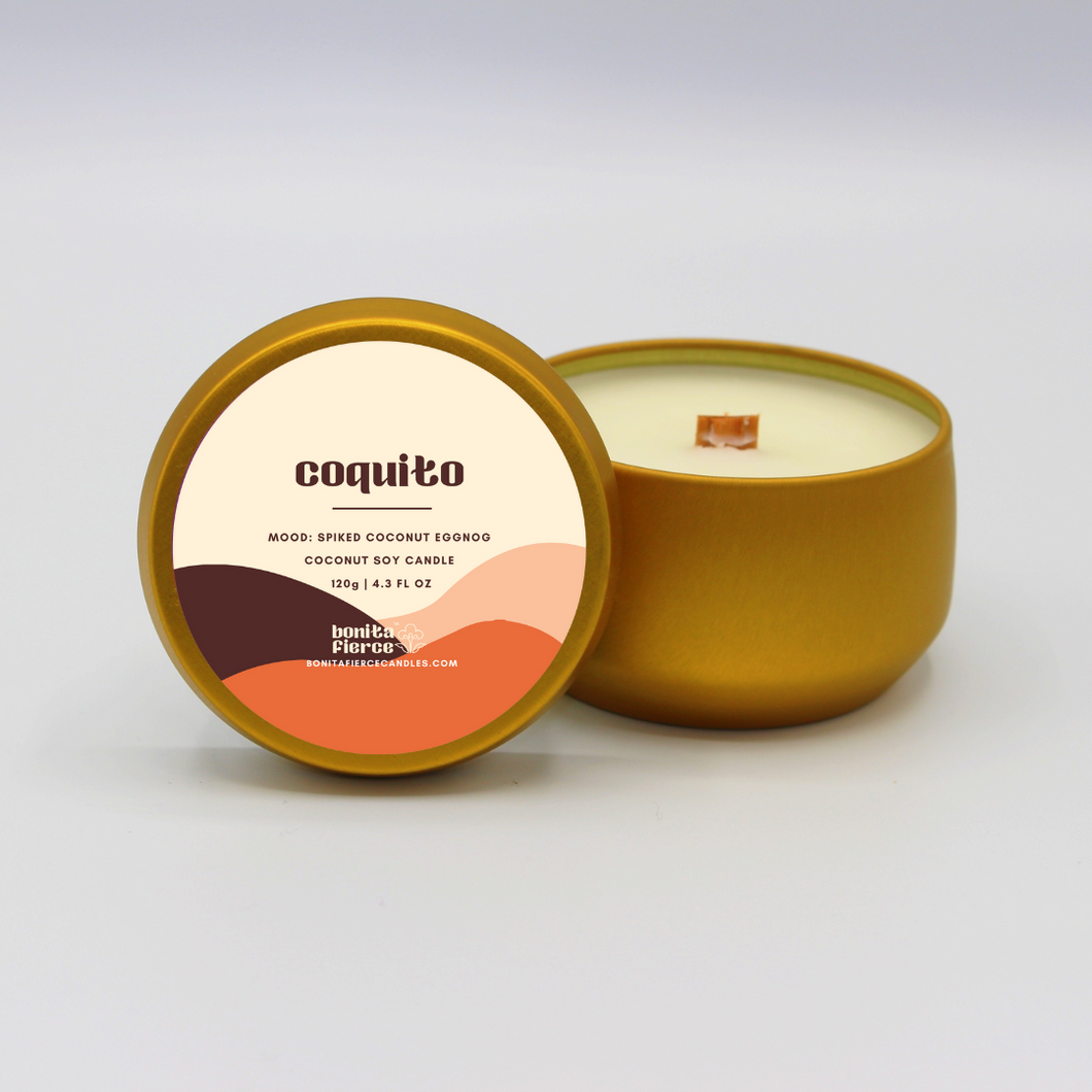 COQUITO - CANDLE TIN