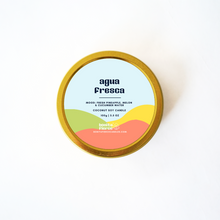Load image into Gallery viewer, Tin of &#39;agua Fresca&#39; on a white background
